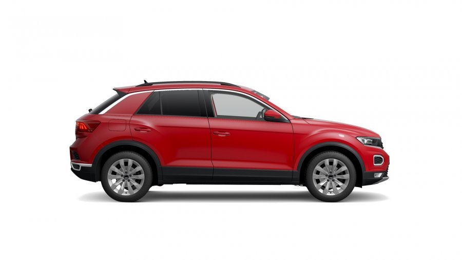 Volkswagen T-Roc, T-Roc Design 1,5 TSI ACT 6G, barva červená