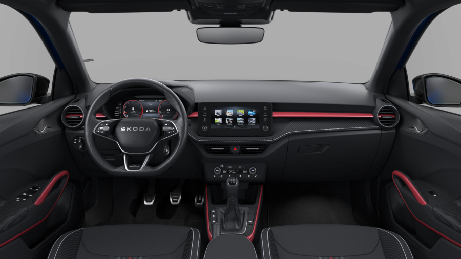 Škoda Fabia, 1,0 TSI 85 kW 6-stup. mech., barva modrá