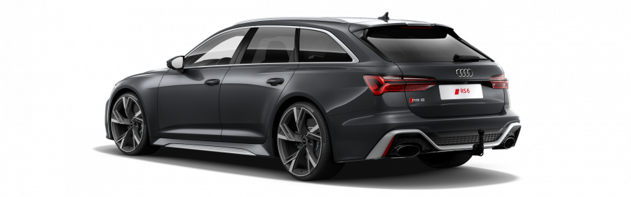 Audi A6, RS6 Avant TFSI 441 kW quattro, barva šedá