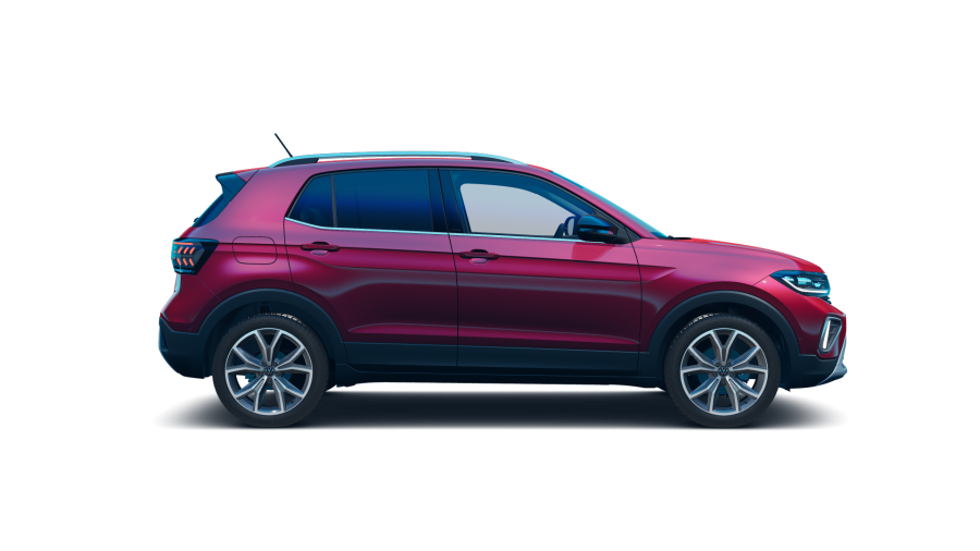 Volkswagen T-Cross, T-Cross Style 1.0 TSI 85 kW 7DSG, barva červená