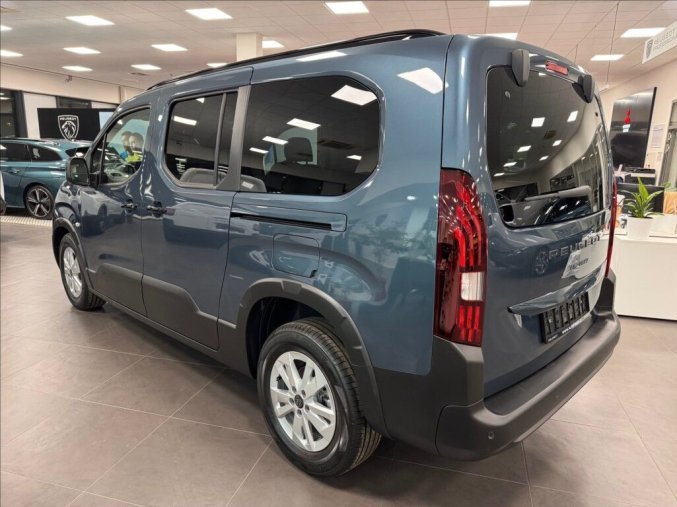 Peugeot Rifter, Peugeot Rifter 1,5 LONG ALLURE BlueHDi 130 S&, barva modrá