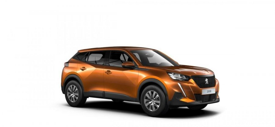Peugeot 2008, ACTIVE 1,2 100K MAN 6, barva oranžová