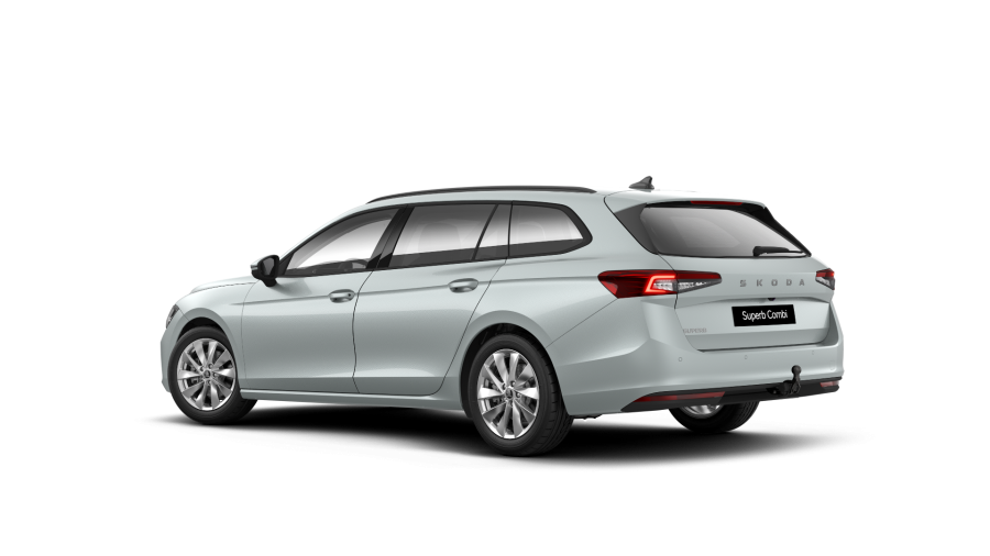 Škoda Superb, 2,0 TDI 110 kW 7° automatická DSG, barva stříbrná