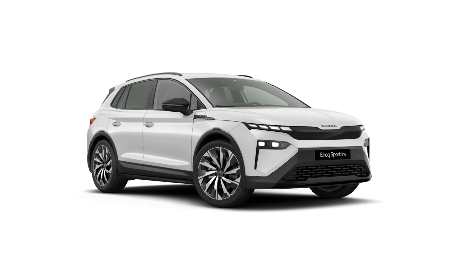 Škoda Elroq, 82 kWh 210 kW 1° převodovka 4x4, barva bílá