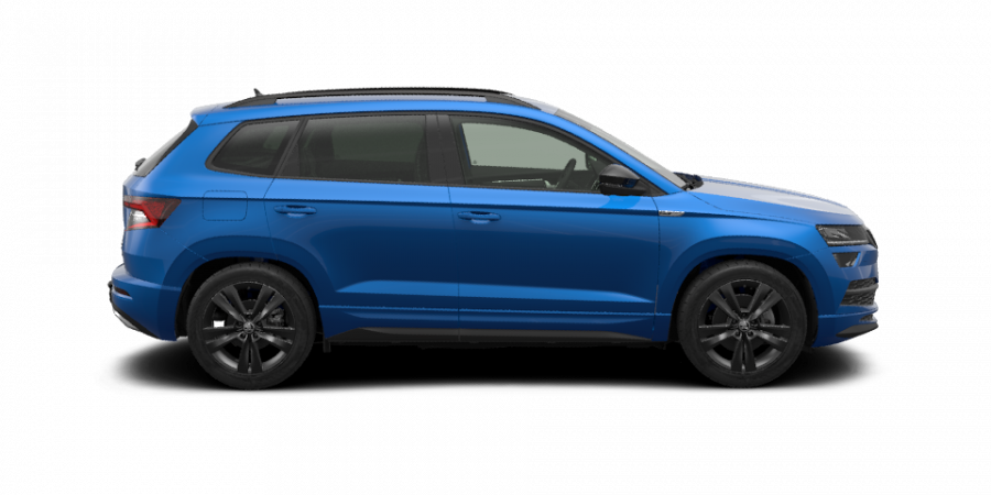Škoda Karoq, 2,0 TDI 110 kW 7-stup. automat. 4x4, barva modrá