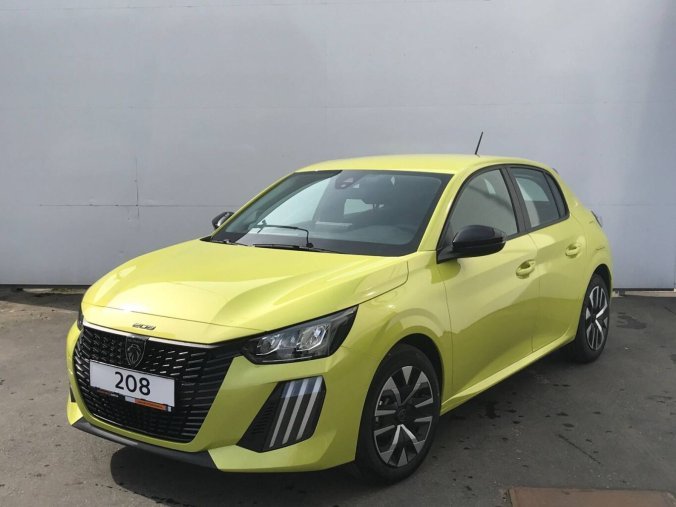 Peugeot 208, Peugeot 208 STYLE S&S MAN6 1,2 PureTech, barva žlutá