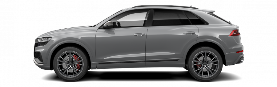 Audi Q8, SQ8 TFSI 373 kW quattro, barva šedá