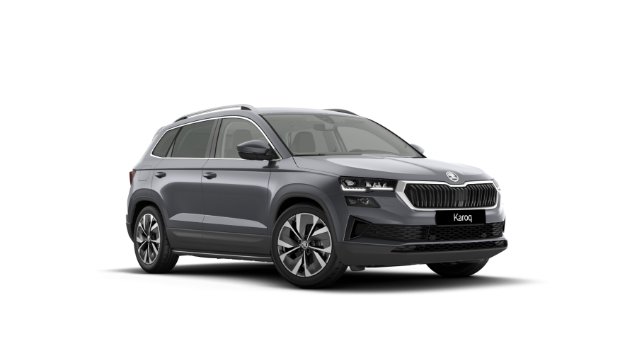Škoda Karoq, 1,5 TSI 110 kW 7° automatická DSG, barva šedá