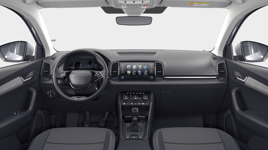 Škoda Karoq, 2,0 TDI 85 kW 6-stup. mech., barva stříbrná