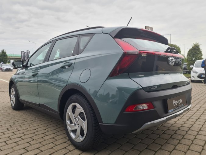 Hyundai Bayon, 1,0 T-GDI 74 kW 6st. manuální, barva zelená