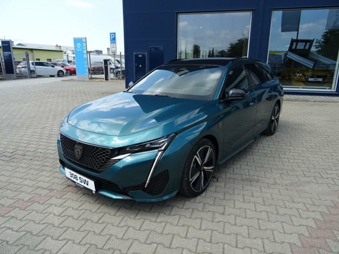 Peugeot 308, Peugeot 308 SW GT Plug-in HYBRID 225 e-EAT, barva modrá