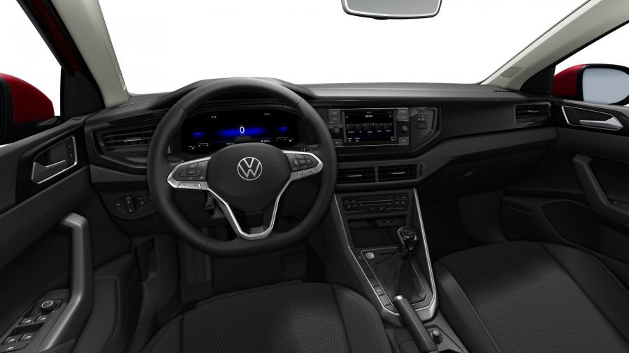 Volkswagen Taigo, Taigo Life 1,0 TSI 5G, barva červená