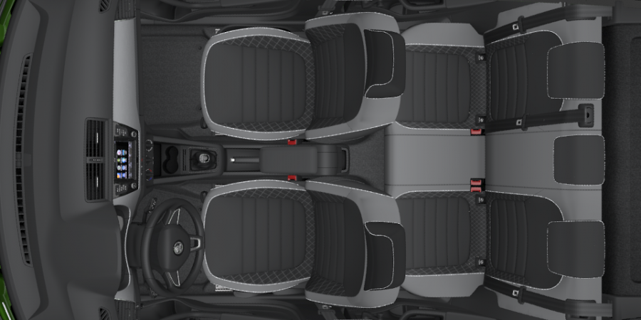 Škoda Fabia, 1,0 MPI 55 kW 5-stup. mech., barva zelená