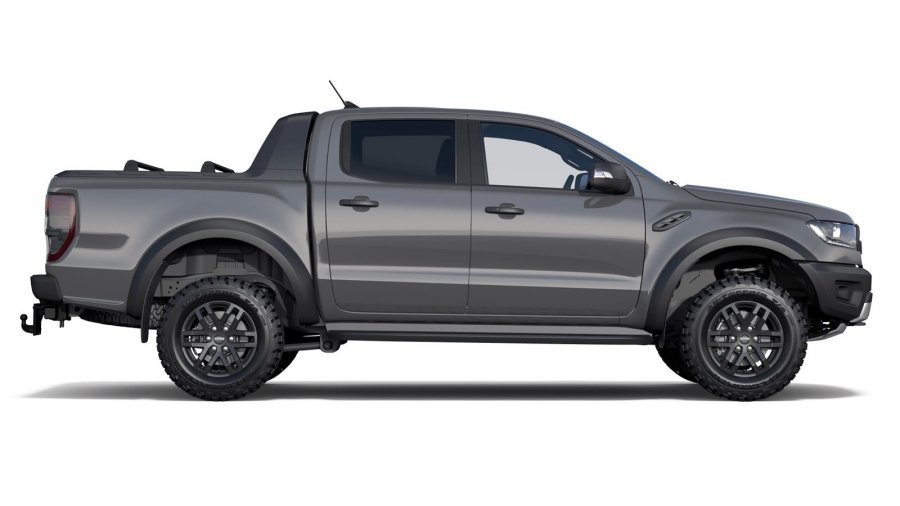 Ford Ranger, Raptor, Dvojkabina, 2.0 EcoBlue Bi-Turbo 157 kW/213 k, 10st. automatická, 4WD, barva šedá