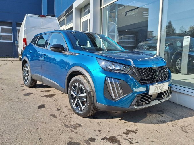 Peugeot 2008, Peugeot 2008 STYLE 1.2 PT 100K MAN6, barva modrá