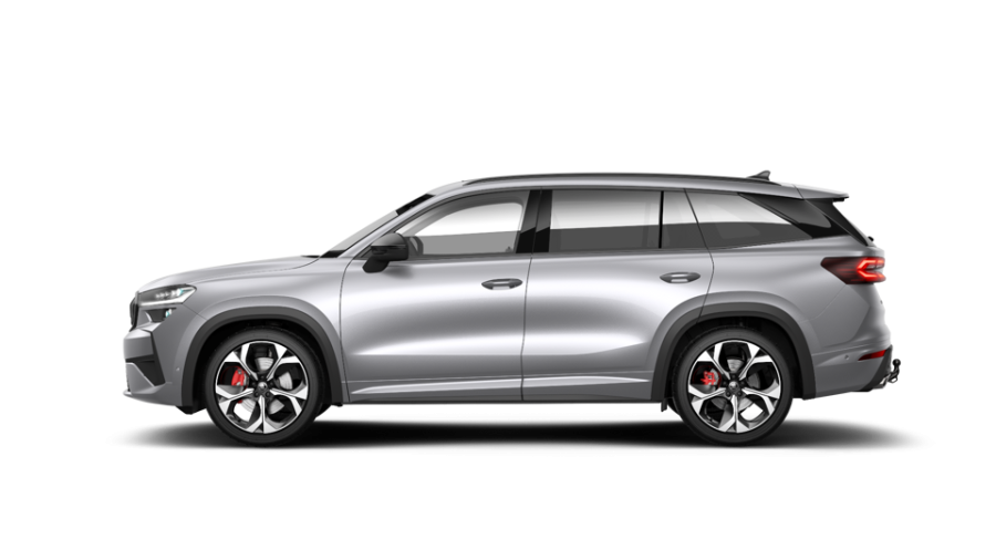 Škoda Kodiaq, 2,0 TSI 195 kW 7° automatická DSG 4x4, barva stříbrná