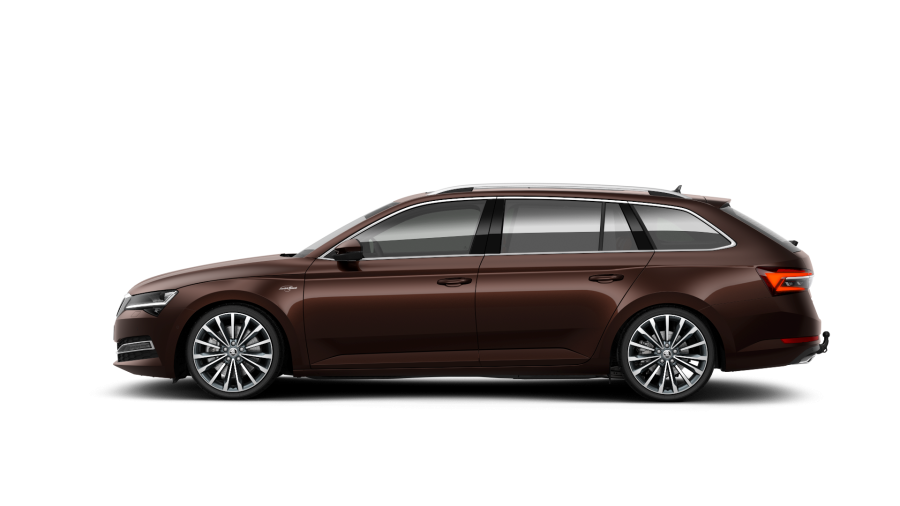 Škoda Superb, 2,0 TSI 206 kW 7-stup. automat. 4x4, barva hnědá