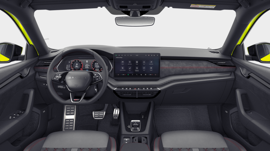 Škoda Octavia, 2,0 TSI 195 kW 7° automatická DSG, barva zelená