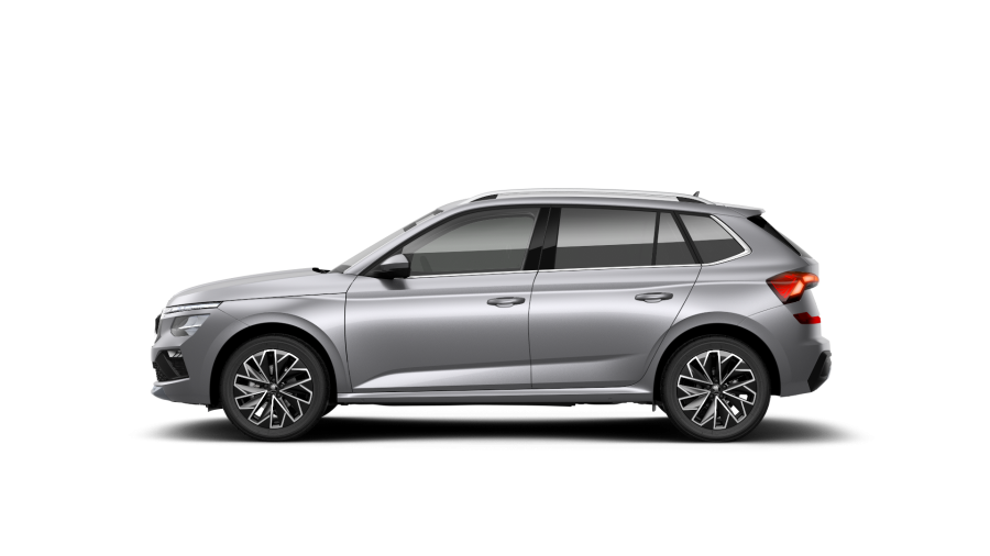 Škoda Kamiq, 1,0 TSI 85 KW 7-stup. automat., barva stříbrná
