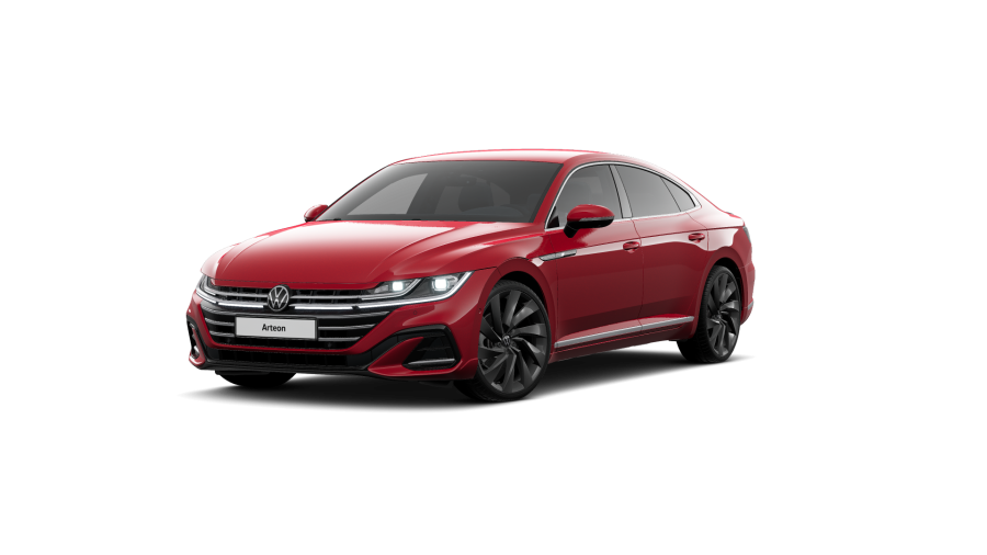 Volkswagen Arteon, Arteon R-Line 2,0 TDI 7DSG, barva červená