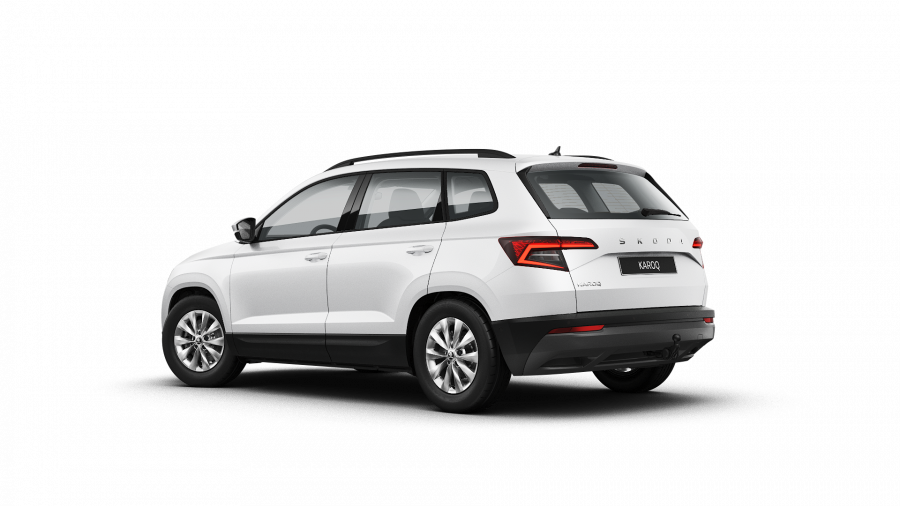 Škoda Karoq, 1,5 TSI 110 kW 6-stup. mech., barva bílá