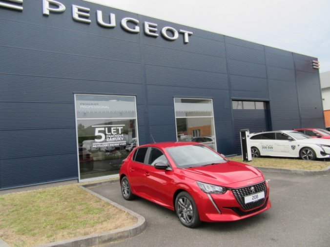 Peugeot 208, ACTIVE PACK 1.2 PureTech 100k, barva červená
