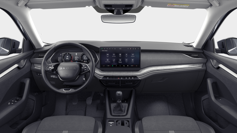 Škoda Octavia, 1,5 TSI 110 kW 6° manuální, barva šedá