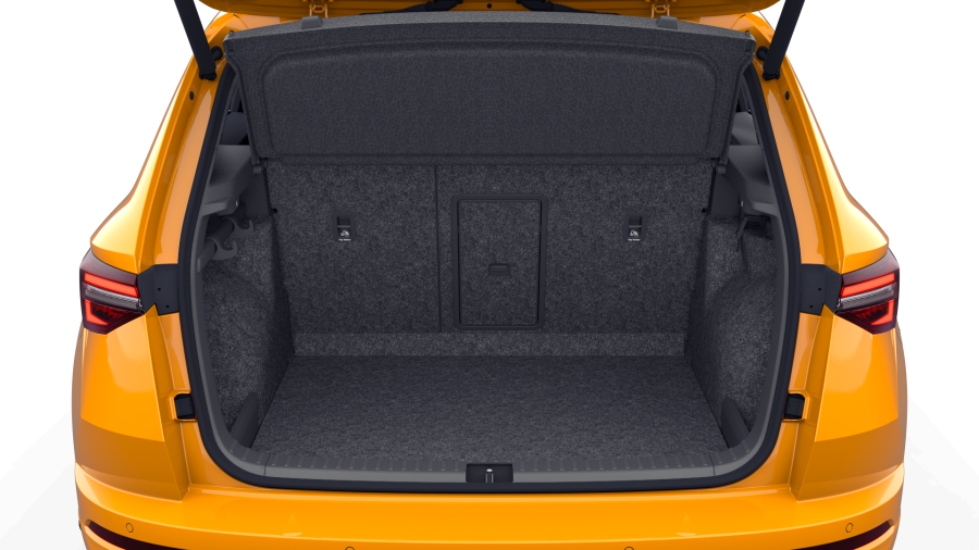 Škoda Karoq, 2,0 TSI 140 kW 7-stup. automat. 4x4, barva oranžová