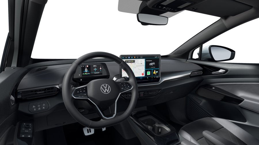 Volkswagen ID.4, ID.4 Pro People 210 kW, kap. 77 kWh, barva bílá