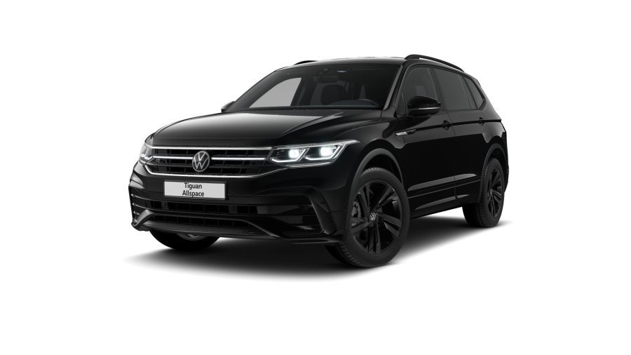 Volkswagen Tiguan Allspace, Allspace R-Line 2,0 TDI 147 kW 4M 7DSG, barva černá