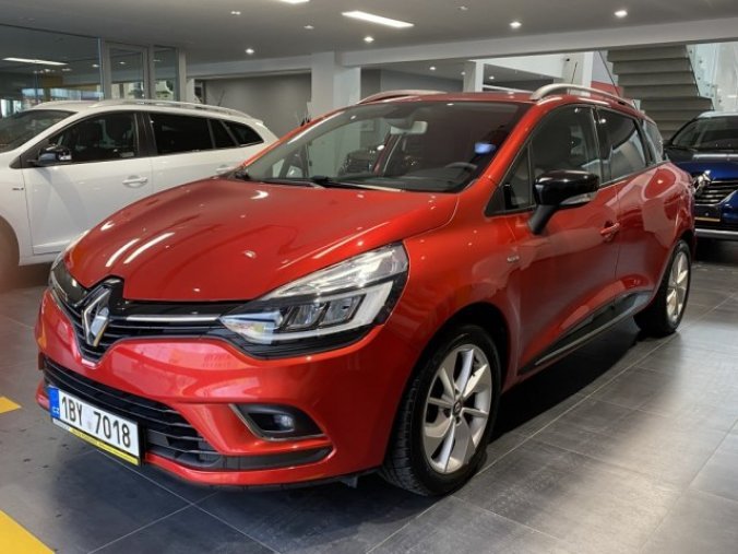 Renault Clio, Grandtour Limited Energy dCi 7, barva červená