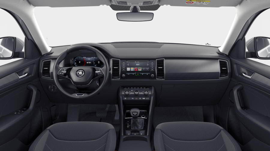 Škoda Kodiaq, 2,0 TDI 110 kW 7-stup. automat. 4x4, barva stříbrná