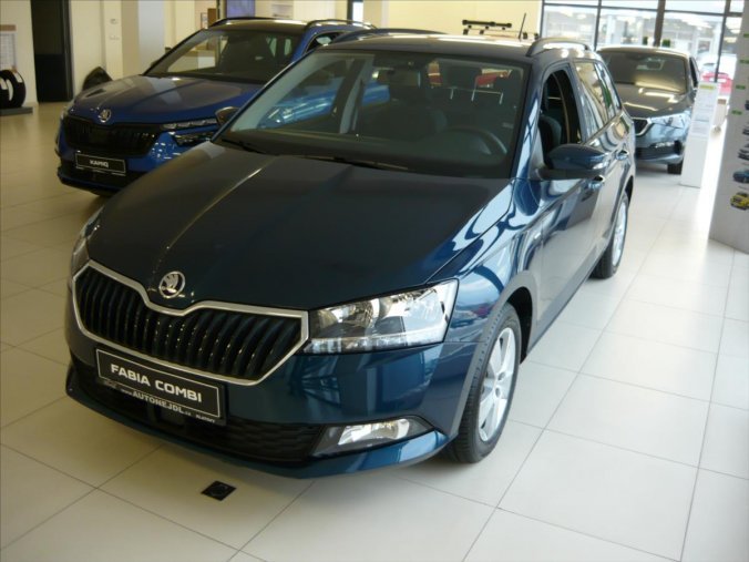 Škoda Fabia, 1,0 TSI 70 kW 125 let, barva modrá