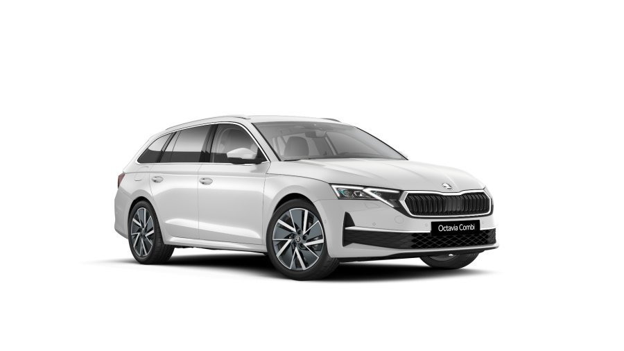 Škoda Octavia, 1,5 TSI Hybrid 110 kW 7° automatická DSG, barva bílá