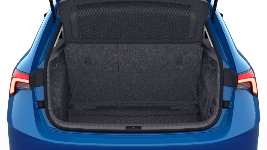 Škoda Scala, 1,0 TSI 85 kW 6° manuální, barva modrá