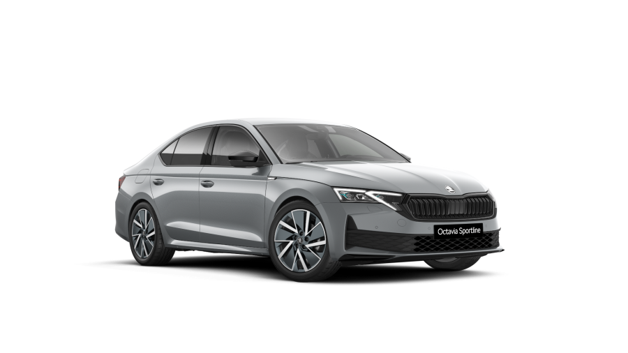 Škoda Octavia, 1,5 TSI m-HEV 110 kW 7° automatická DSG, barva stříbrná