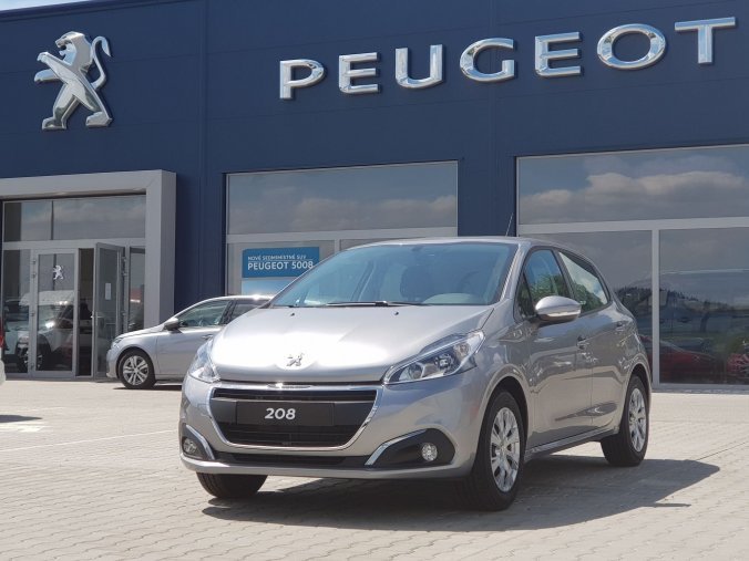Peugeot 208, ACTIVE 1.2 PureTech 82 S&S MAN5, barva šedá
