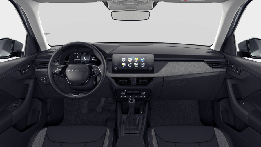 Škoda Kamiq, 1,5 TSI 110 kW 6-stup. mech., barva stříbrná