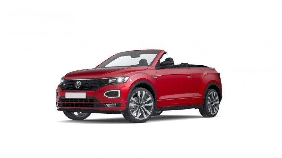 Volkswagen T-Roc, T-Roc Cabriolet R-Line 1,5 TSI ACT 6G, barva červená