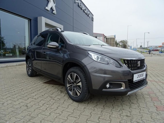 Peugeot 2008, ALLURE 1.2 PureTech 82 S&S MAN, barva šedá