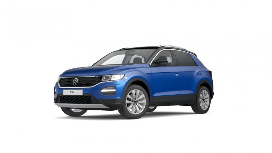 Volkswagen T-Roc, T-Roc Maraton Edition 1,0 TSI 6G, barva modrá