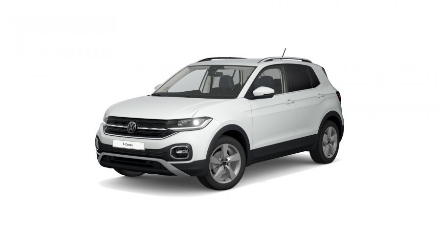 Volkswagen T-Cross, T-Cross Style 1,0 TSI 81 kW 6G, barva bílá