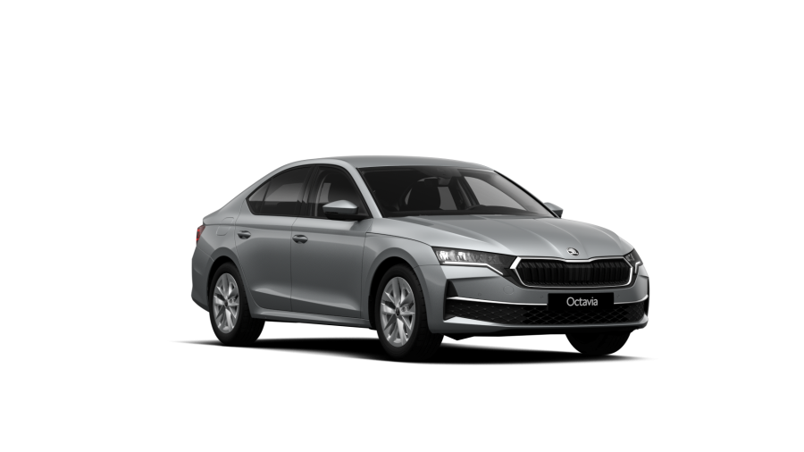Škoda Octavia, 1,5 TSI m-HEV 110 kW 7-stup. automat., barva stříbrná