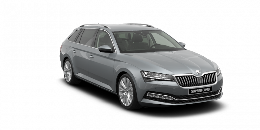 Škoda Superb, 2,0 TDI 110 kW 7-stup. automat., barva šedá