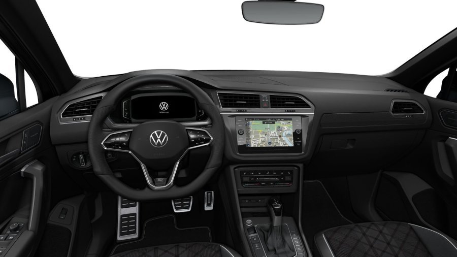 Volkswagen Tiguan, Tiguan R-Line 1,5 TSI 110 kW EVO 7DSG, barva černá