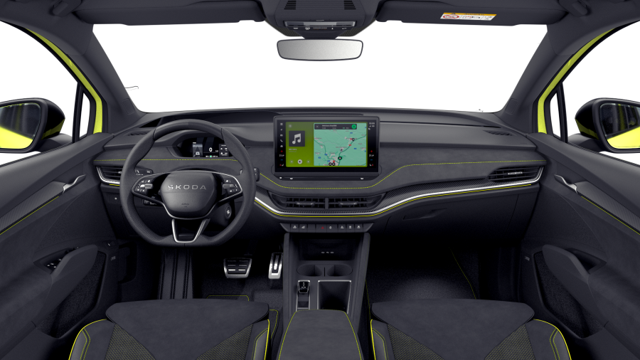 Škoda Elroq, 82 kWh 250 kW 1° převodovka 4x4, barva zelená