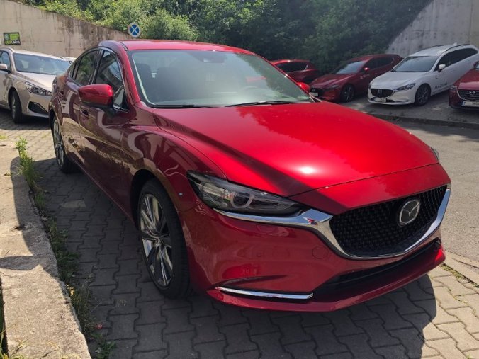 Mazda 6, 2.5i G 194K, barva červená