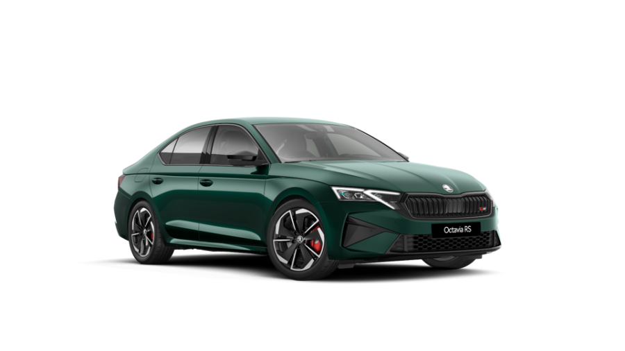 Škoda Octavia, 2,0 TSI 195 kW 7° automatická DSG, barva zelená