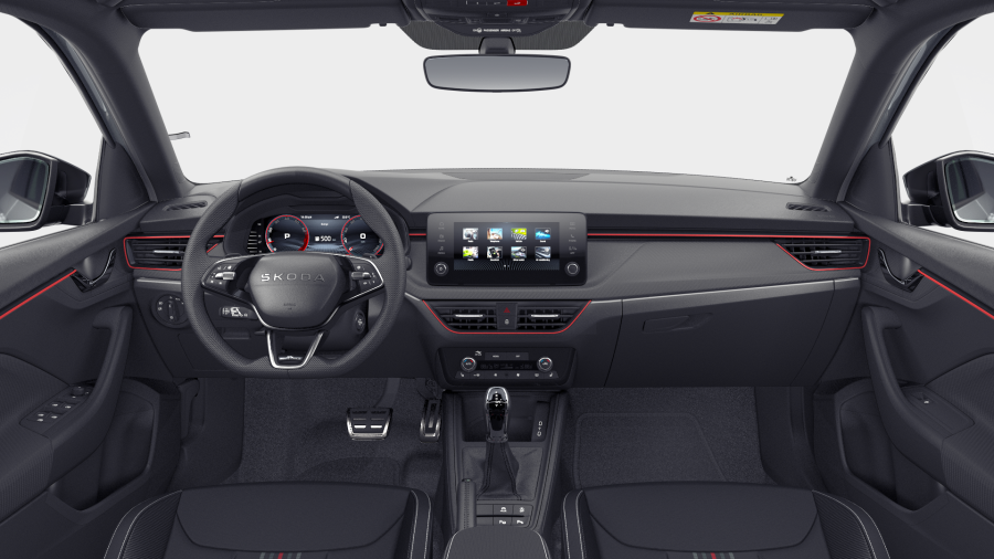 Škoda Scala, 1,5 TSI 110 kW 7° automatická DSG, barva stříbrná