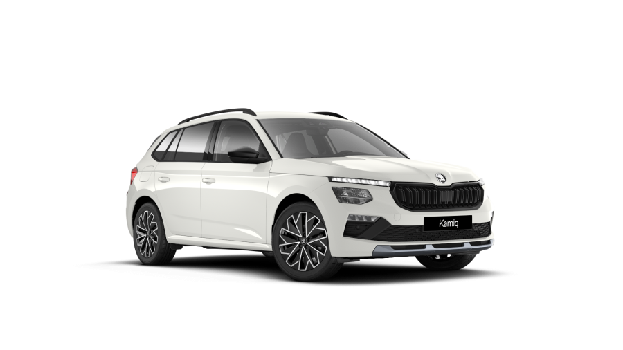 Škoda Kamiq, 1,0 TSI 85 kW 6° manuální, barva bílá